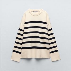 Zara Striped Knit Sweater